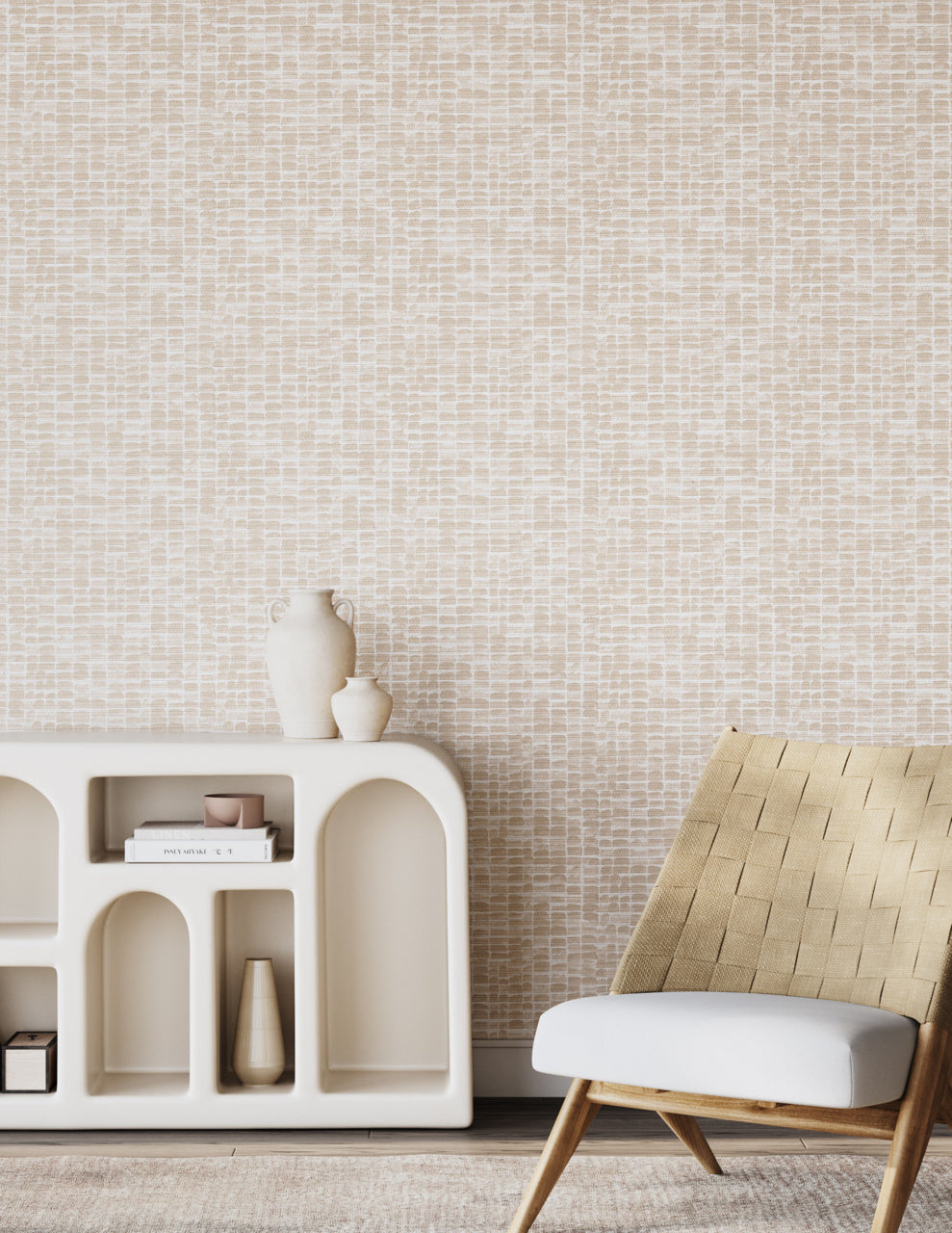 Purchase Phillip Jeffries Wallpaper - 24901, Sea Stone - Tan 2