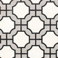 Purchase 5196 Imperial Gates Grey and Black on White Manila Hemp Phillip Jeffries Wallpaper