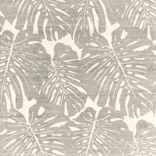 Purchase 5330 Jacks Jungle Cinder On White Manila Hemp Phillip Jeffries Wallpaper