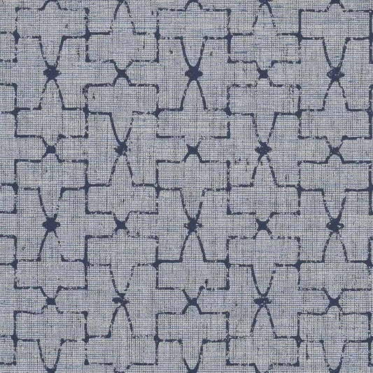 Purchase 7993 Vinyl Gateway Imperial Navy Grasscloth by Phillip Jeffries Wallpaper
