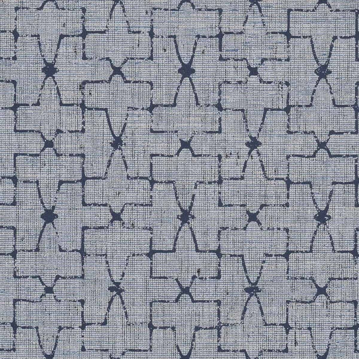 Purchase 7993 Vinyl Gateway Imperial Navy Grasscloth by Phillip Jeffries Wallpaper
