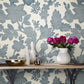 Purchase 7488 Bohemia Smokey Blue On White Manila Hemp Phillip Jeffries Wallpaper 1
