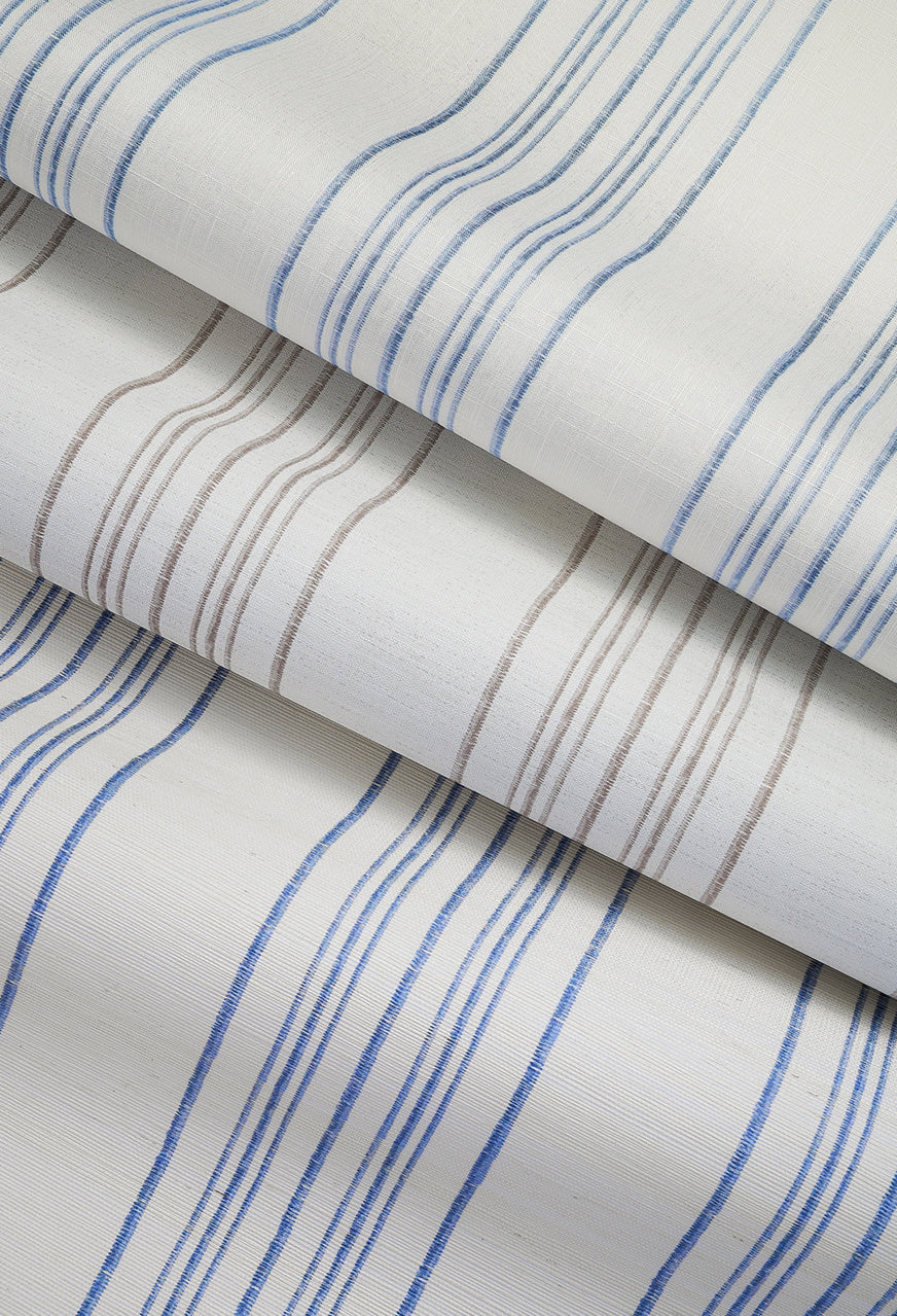Purchase Phillip Jeffries Wallpaper - 10001, Sailor Stripe - Ballast Black 1