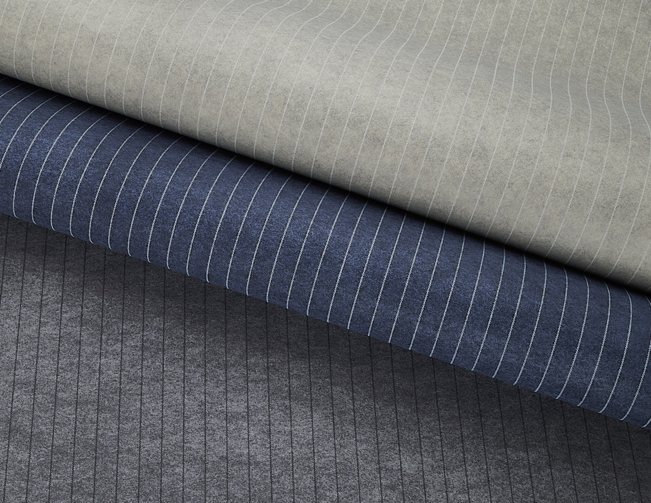 Purchase Phillip Jeffries Wallpaper - 10823, Savile Suiting Pinstripe - White On Beige1