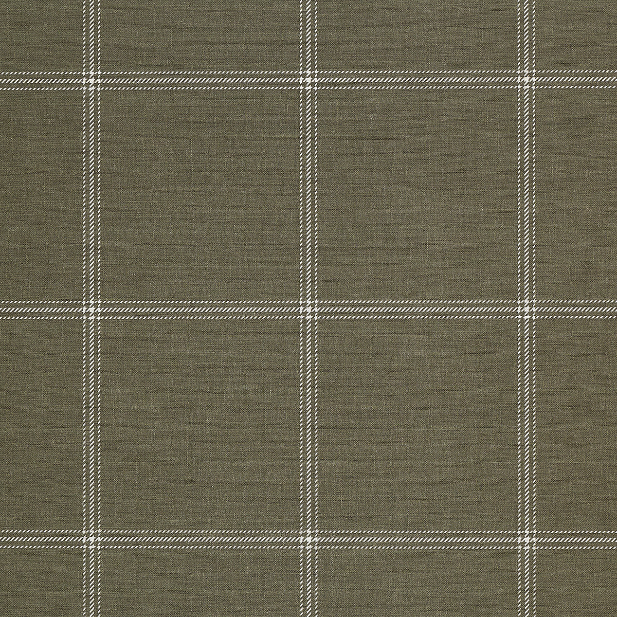 Purchase Phillip Jeffries Wallpaper - 10710, Jackson Plaid - White On Forest 