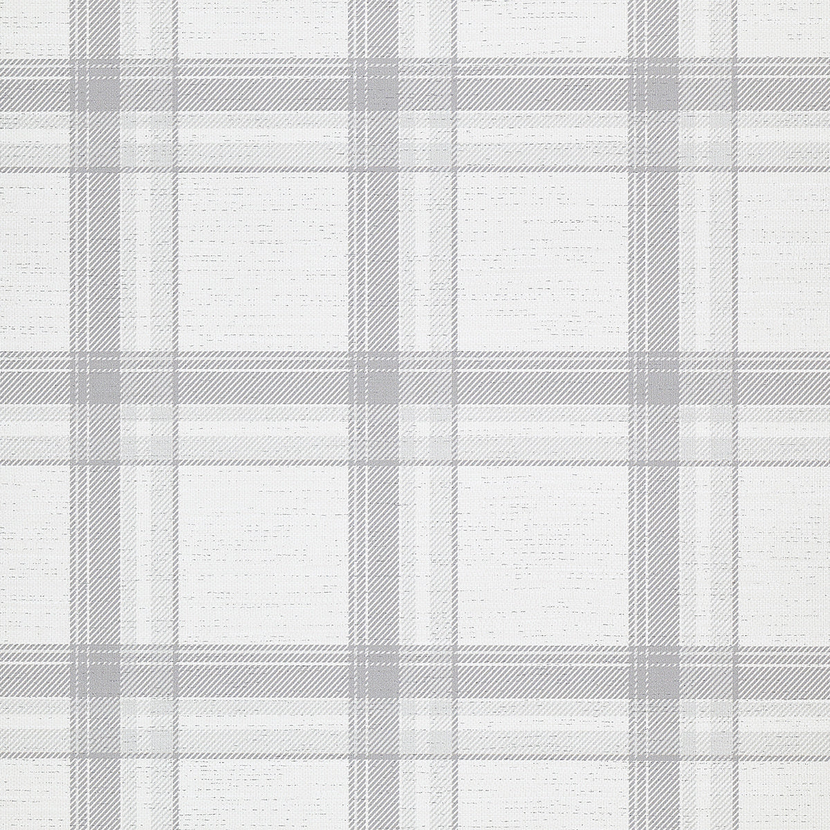 Purchase Phillip Jeffries Wallpaper - 10724, Prairie Plaid - Grey On White 