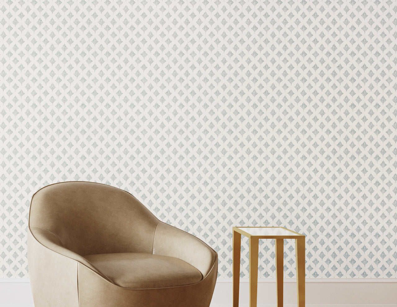 Purchase Phillip Jeffries Wallpaper - 25707, Tea Time - Celadon Pearl 2