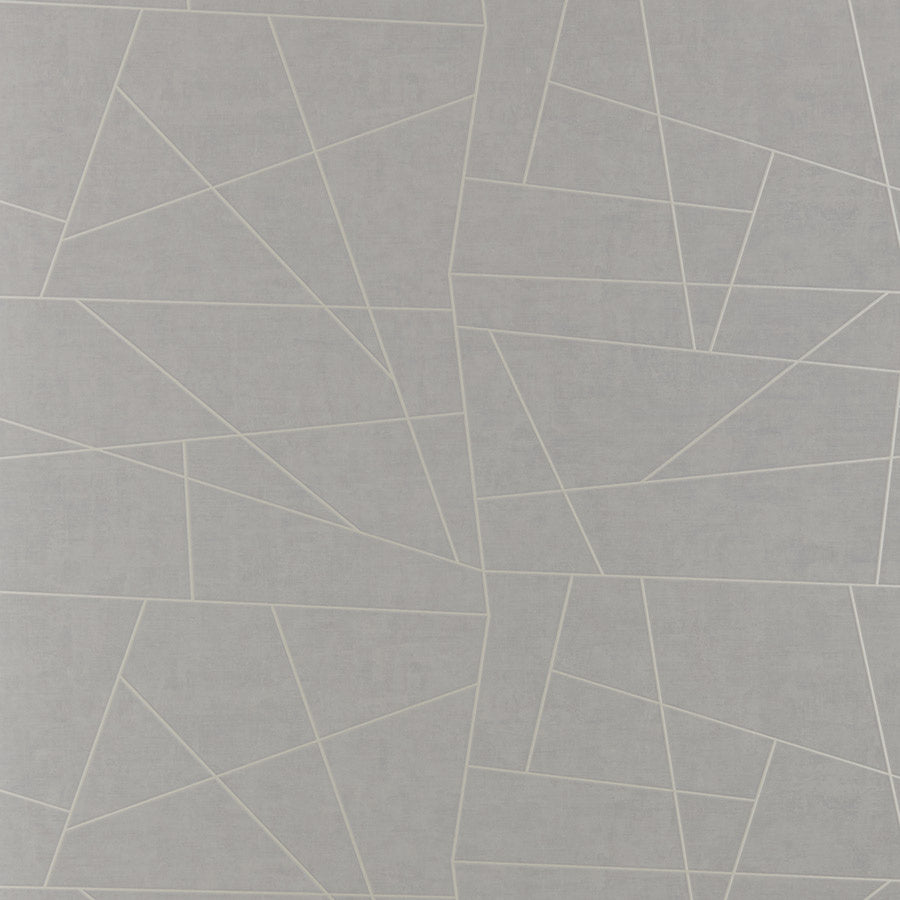 Purchase 6490 Vinyl Abstract Geo Grey Framed Phillip Jeffries Wallpaper