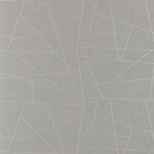 Purchase 6490 Vinyl Abstract Geo Grey Framed Phillip Jeffries Wallpaper