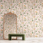 Purchase Phillip Jeffries Wallpaper - 35402, Jasmine - Blushing Vine On Star Dust Silk2