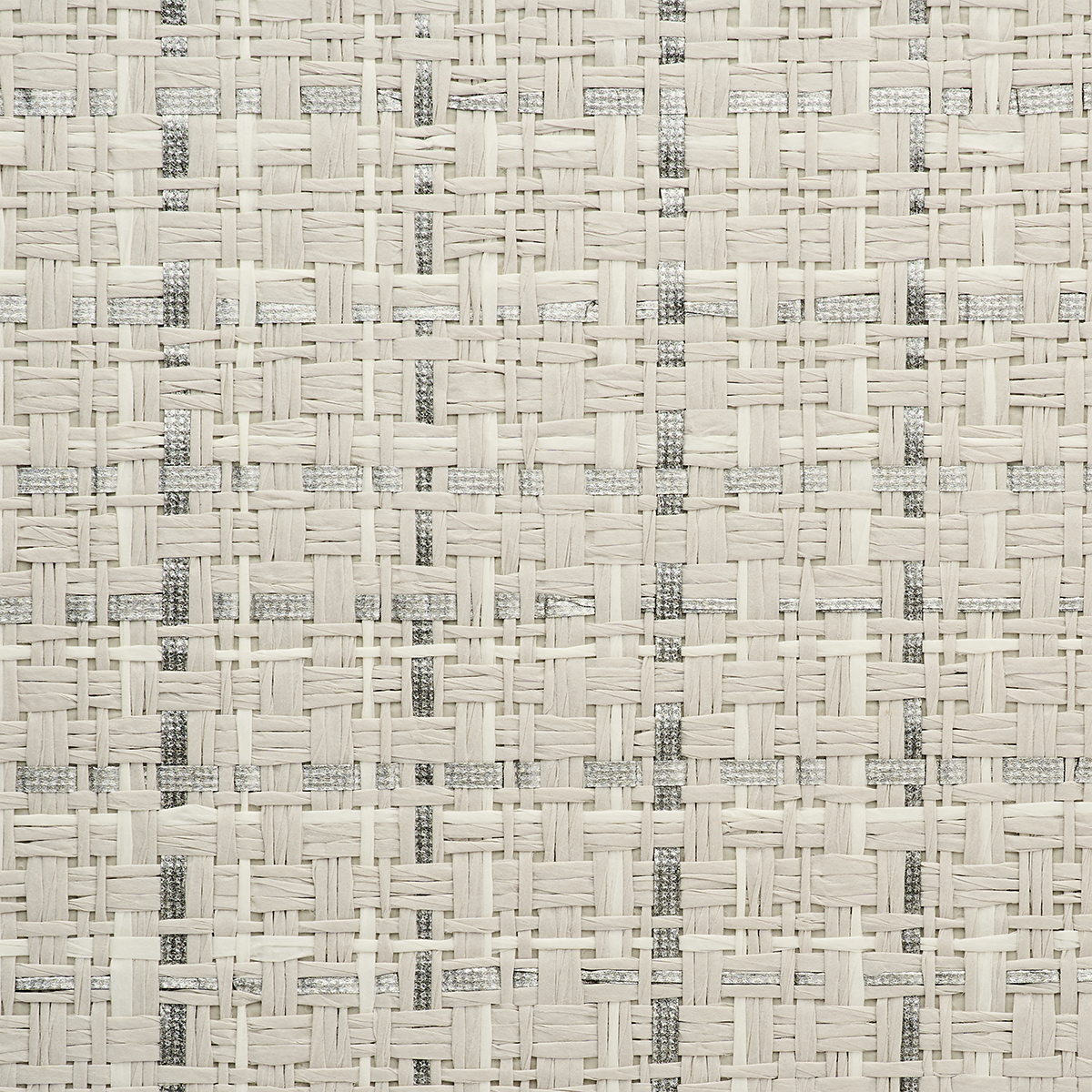 Purchase 1997 Couture Weave Sterling Grey Phillip Jeffries Wallpaper