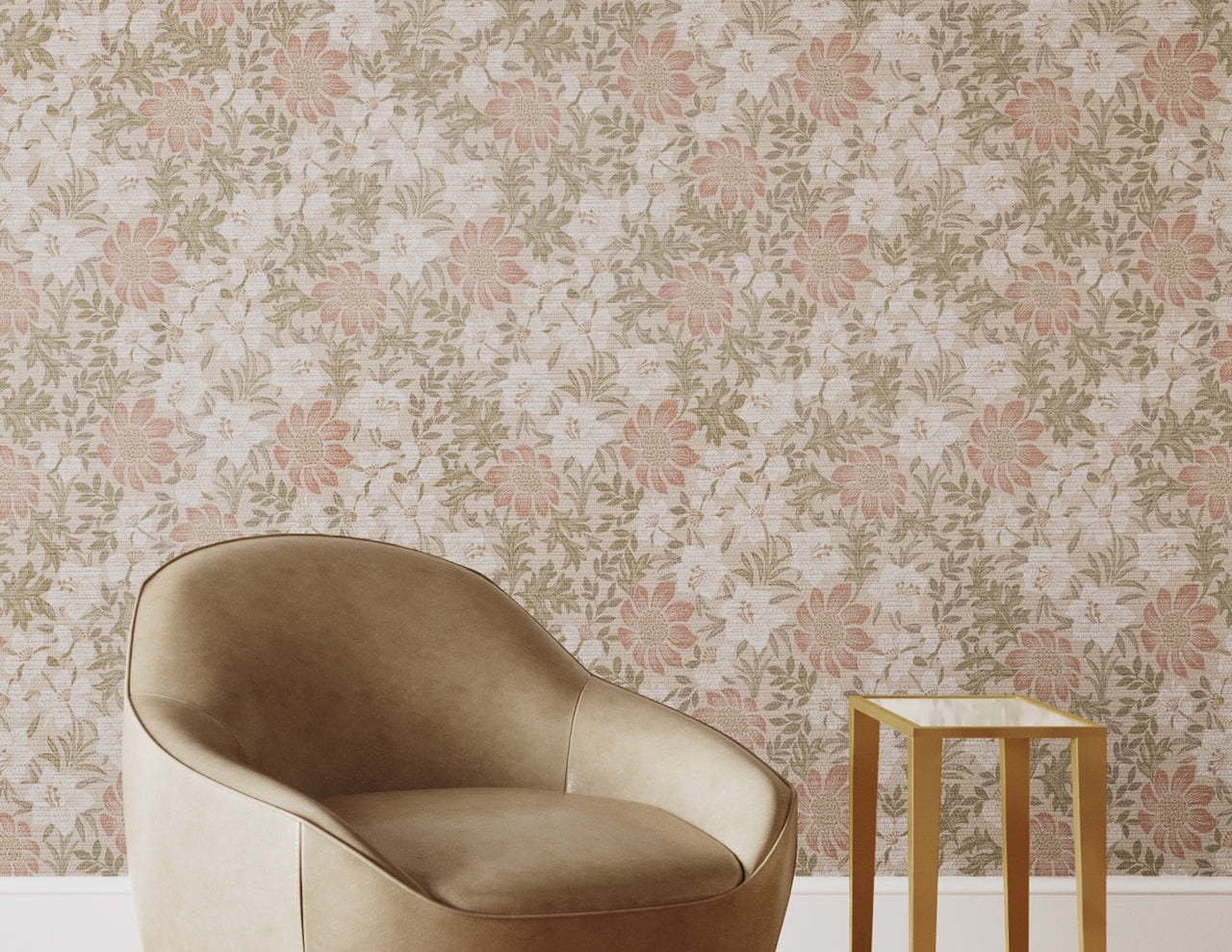 Purchase Phillip Jeffries Wallpaper - 25902, Brittany Botanicals - Rosette 2