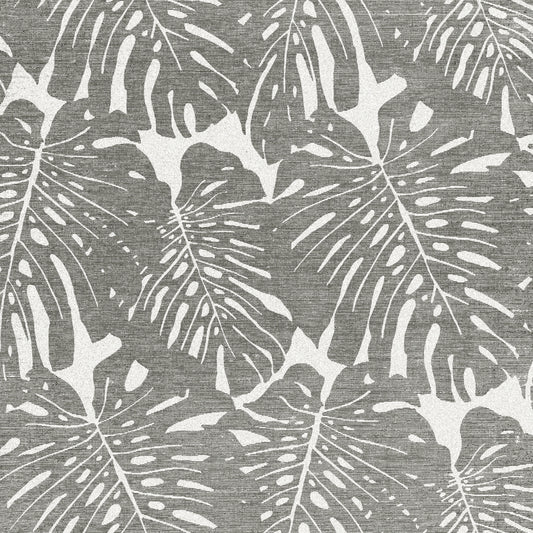 Purchase 5339 Jacks Jungle Charcoal On White Manila Hemp Phillip Jeffries Wallpaper