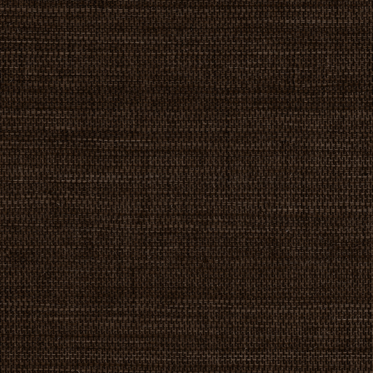 Sample-5548 | Soho Hemp II, Dark Cocolat Grasscloth by Phillip Jeffries Wallpaper