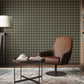 Purchase Phillip Jeffries Wallpaper - 10730, Prairie Plaid - White On Forest 2