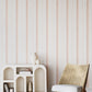 Purchase Phillip Jeffries Wallpaper - 27502, Saint-Tropez Stripe - Blushing 2