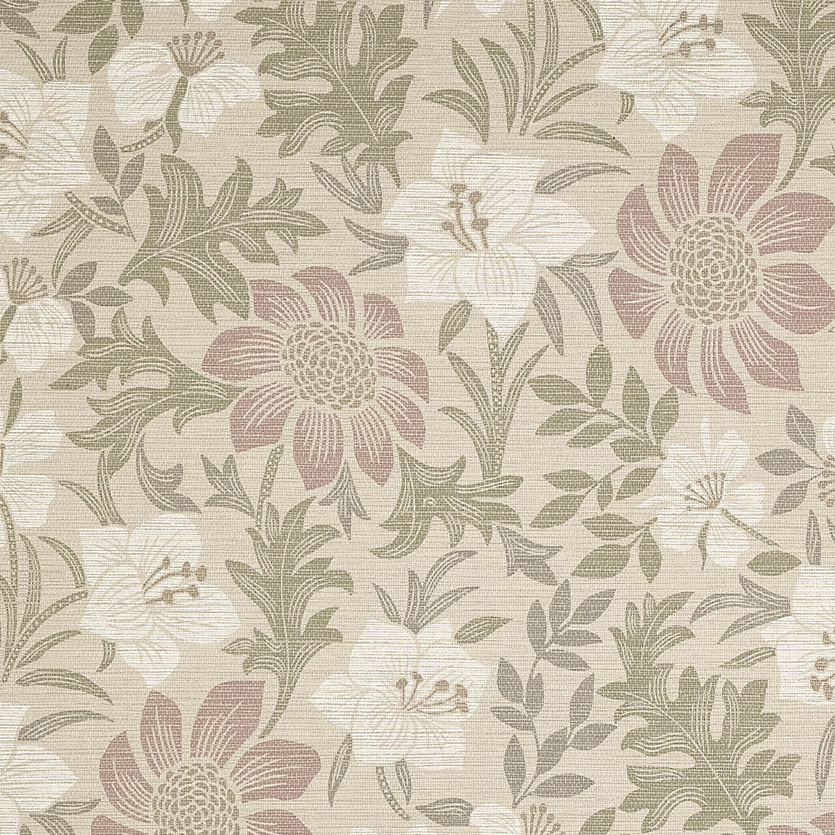 Purchase Phillip Jeffries Wallpaper - 25902, Brittany Botanicals - Rosette 