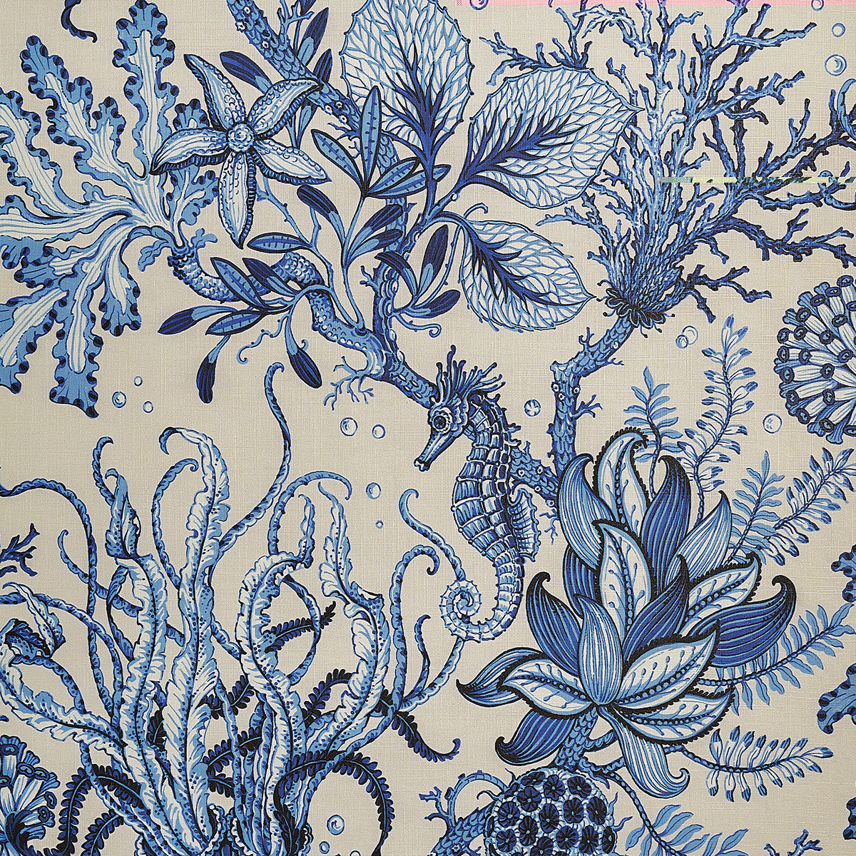 Purchase Phillip Jeffries Wallpaper - 9994, Toile De Sea - Cerulean Crest 