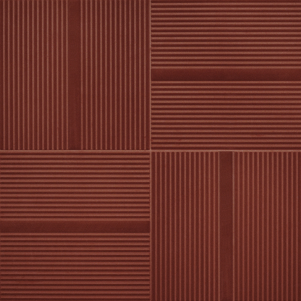 Purchase Phillip Jeffries Wallpaper - 10068, Tufted Tiles - Ginger Spice 