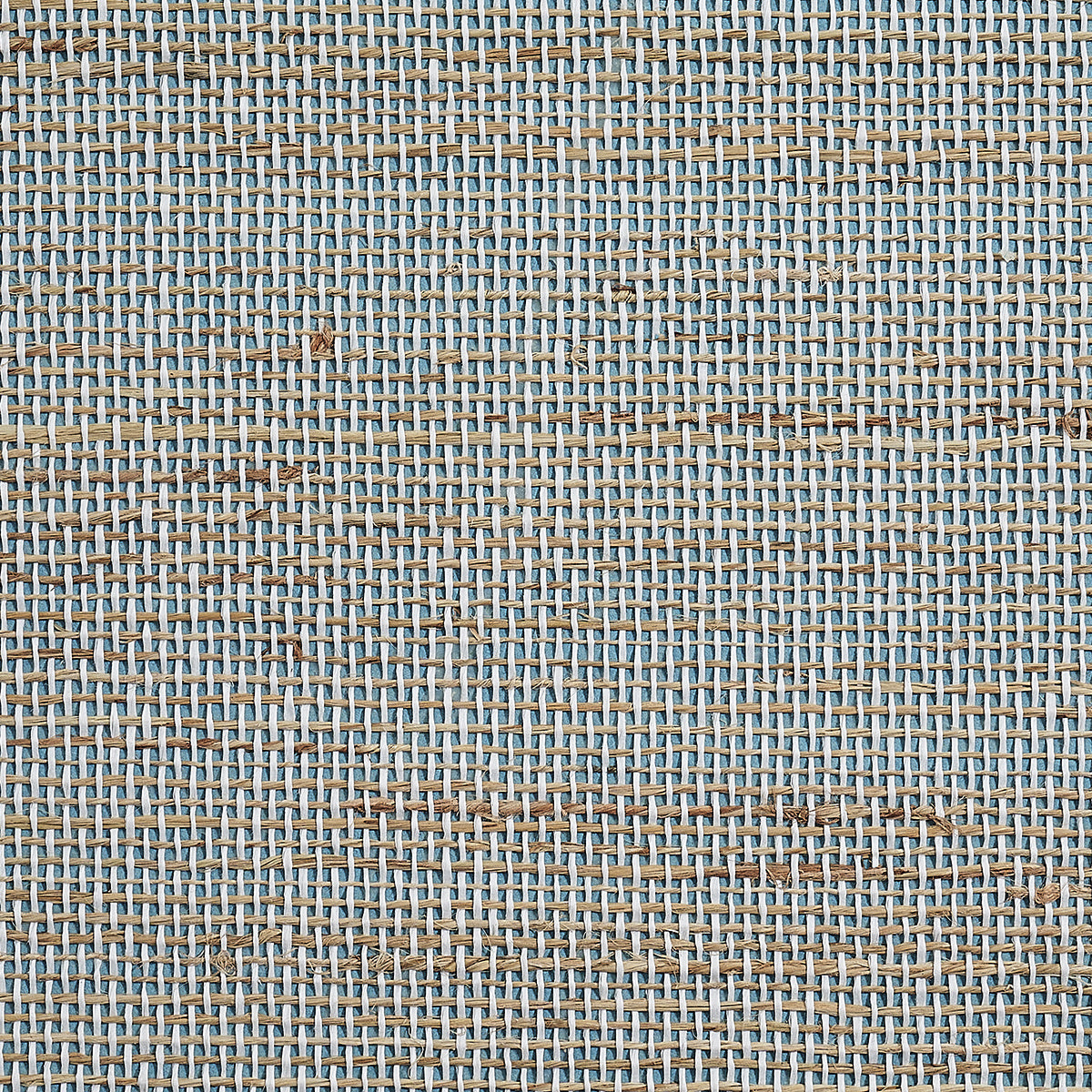 Purchase Phillip Jeffries Wallpaper - 9892, Seaside Jute - Seaboard Blue 