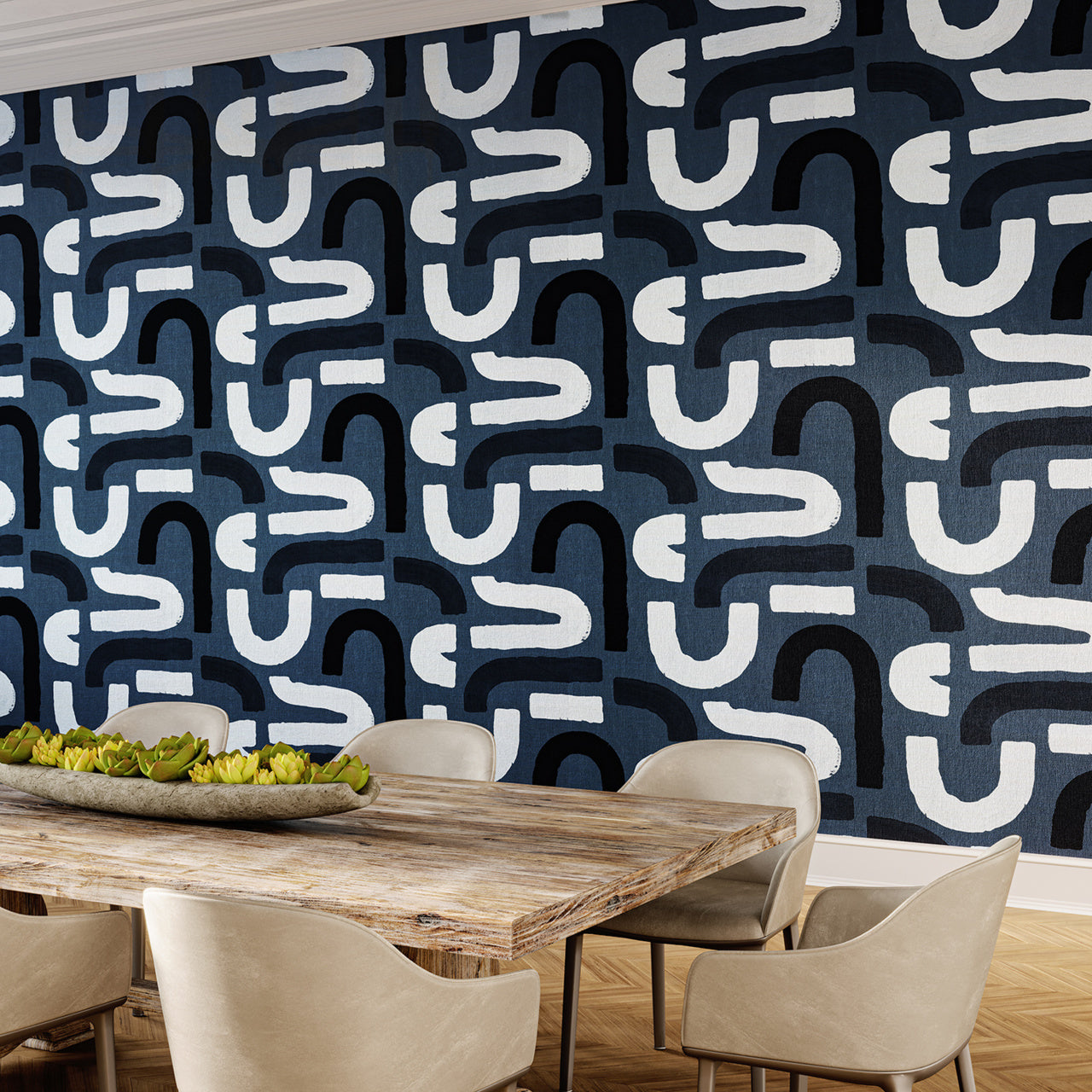 Purchase Phillip Jeffries Wallpaper - 10274, Curves - Contrast Contours 2
