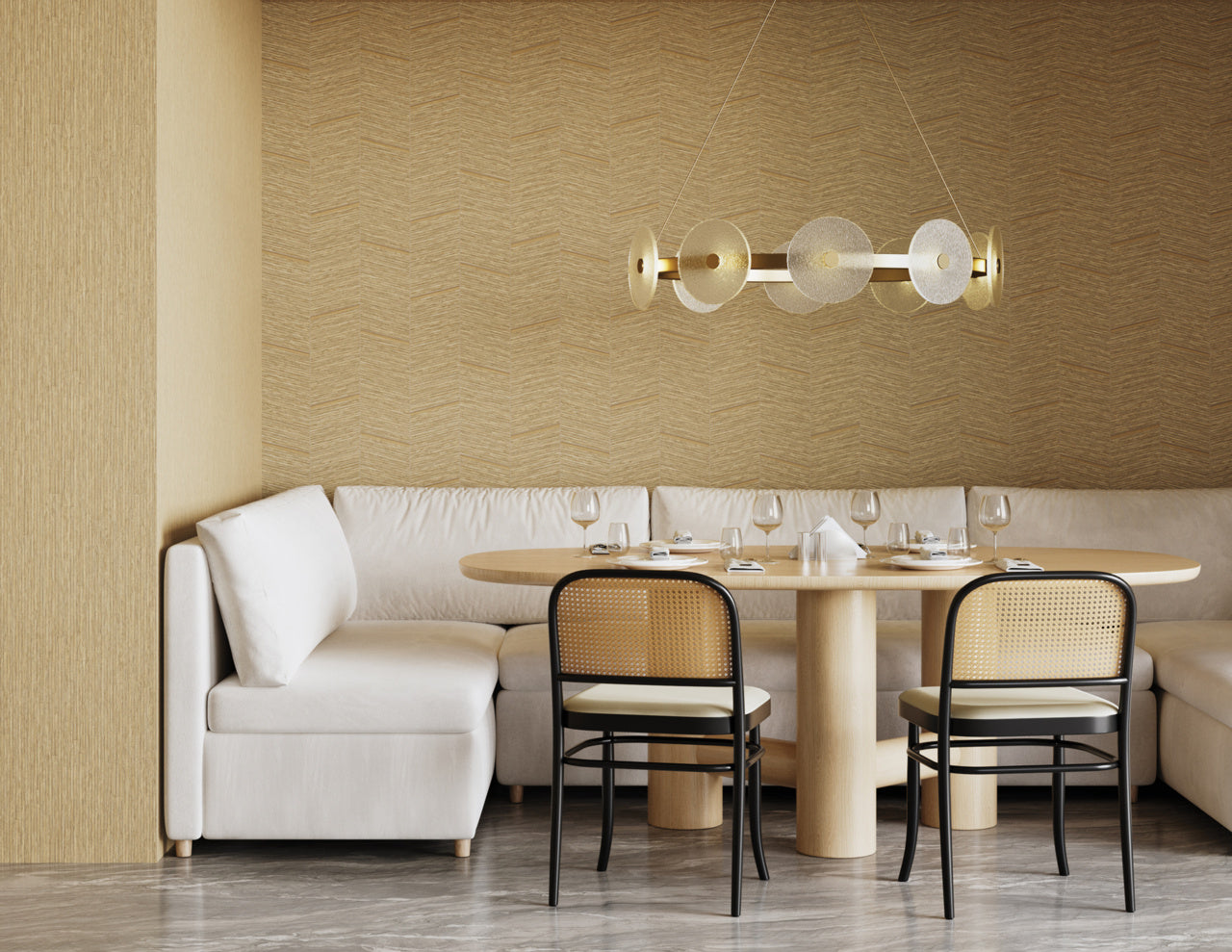 Purchase Phillip Jeffries Wallpaper - 32601, Vinyl Dover Chevron - Shadow Ridge 2