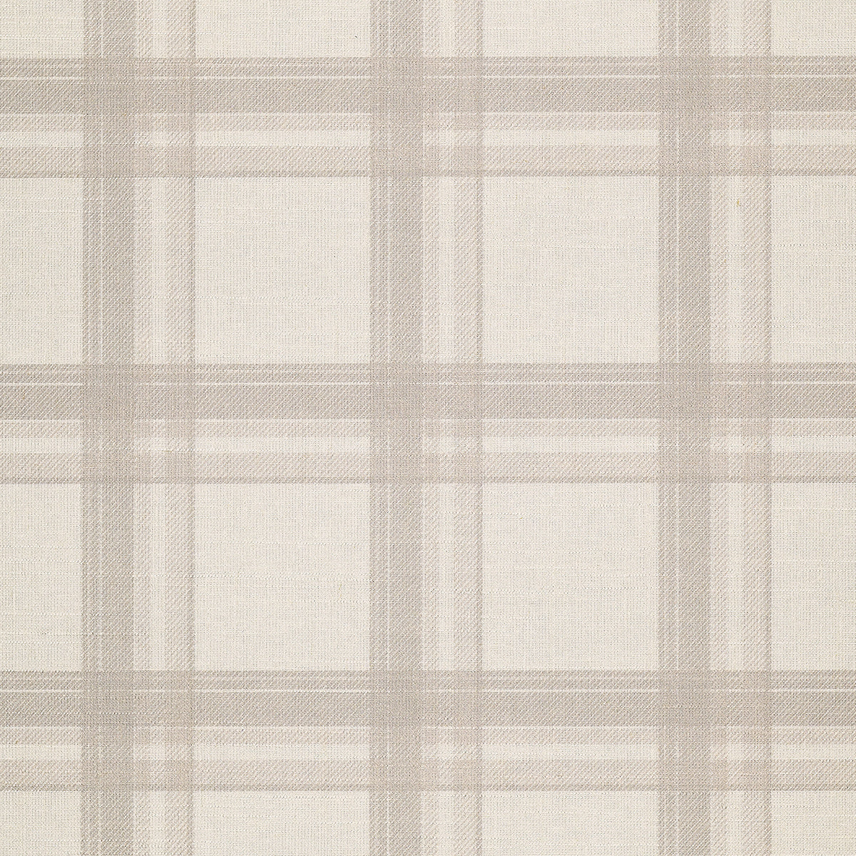 Purchase Phillip Jeffries Wallpaper - 10725, Prairie Plaid - Tan On White 