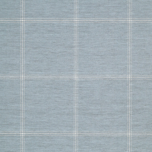 Purchase Phillip Jeffries Wallpaper - 10712, Jackson Plaid - White On Light Blue 