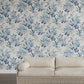 Purchase Phillip Jeffries Wallpaper - 10555, Aloha Orchids - Malibu Blue 2
