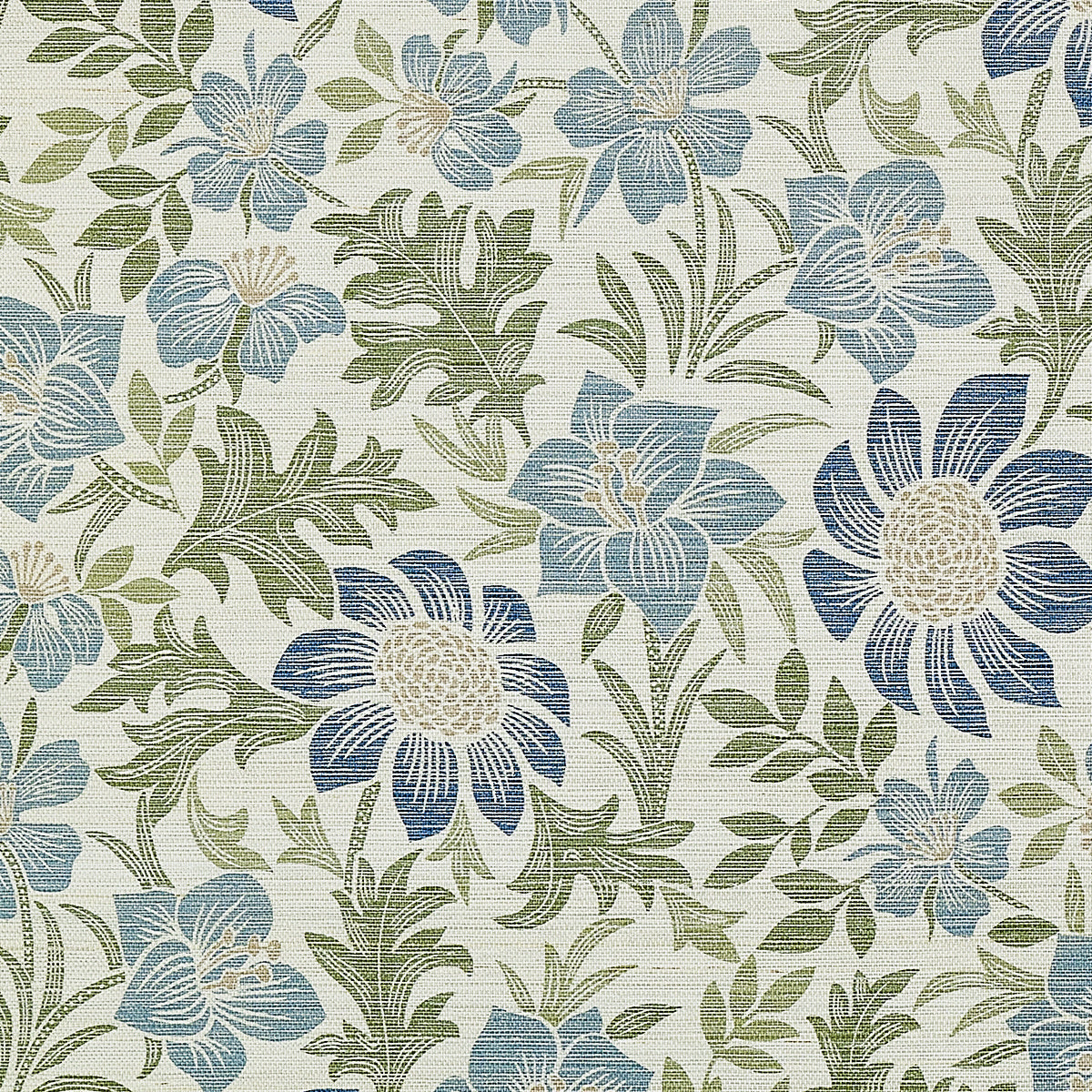 Purchase Phillip Jeffries Wallpaper - 25901, Brittany Botanicals - Bluebell 