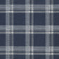 Purchase Phillip Jeffries Wallpaper - 10727, Prairie Plaid - White On Navy 