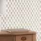 Purchase Phillip Jeffries Wallpaper - 40305, Manor House - Autumn Topiary On Woven Walls2