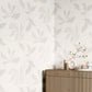 Purchase Phillip Jeffries Wallpaper - 40200, Desert Ivy - Shadow Vine On Canvas Linen2