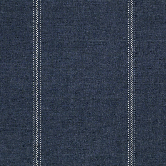Purchase Phillip Jeffries Wallpaper - 10716, Jackson Stripe - White On Navy 