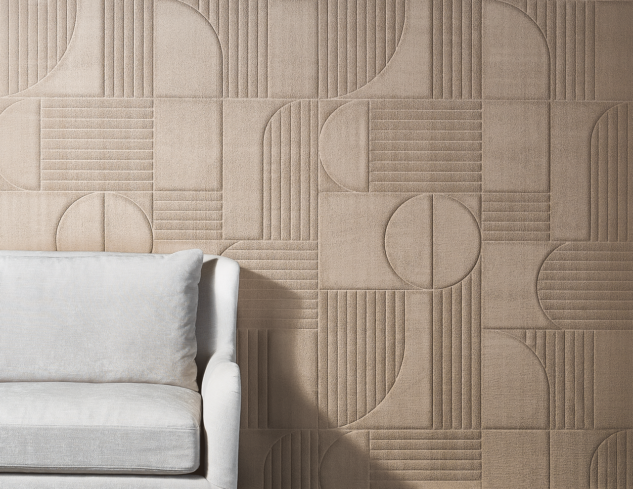 Purchase Phillip Jeffries Wallpaper - 10608, Soft Surrounds - Taupe 2