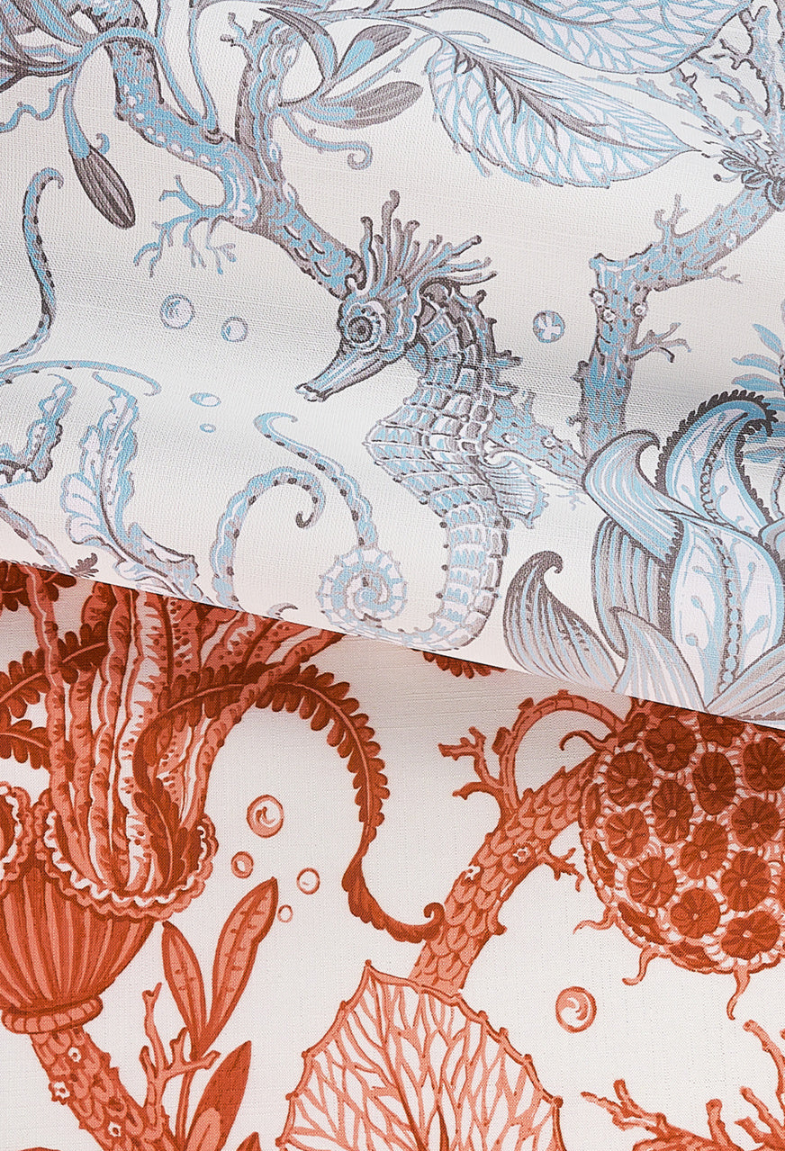 Purchase Phillip Jeffries Wallpaper - 9995, Toile De Sea - Deep Sea 1