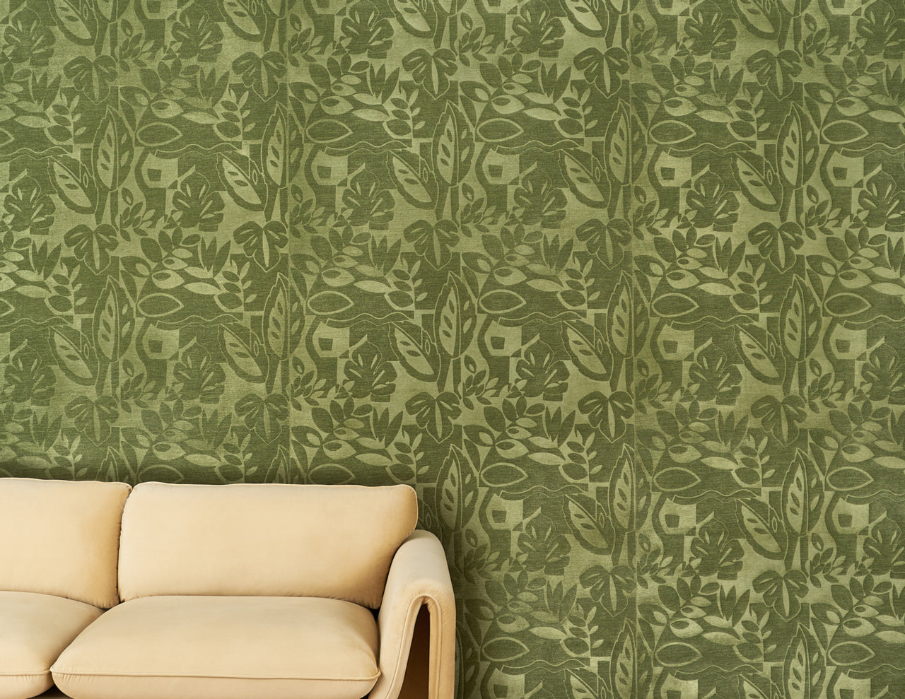 Purchase Phillip Jeffries Wallpaper - 26401, Lush Layers - Green Haven2