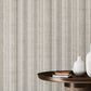 Purchase Phillip Jeffries Wallpaper - 31602, Chamberlain Stripe - Sepia 2