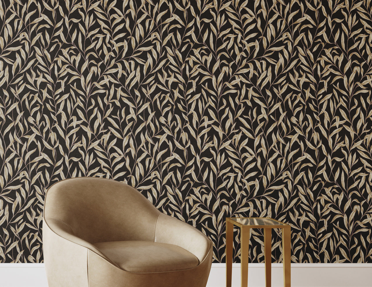 Purchase Phillip Jeffries Wallpaper - 26001, Walk In The Park - Midnight Stroll 2