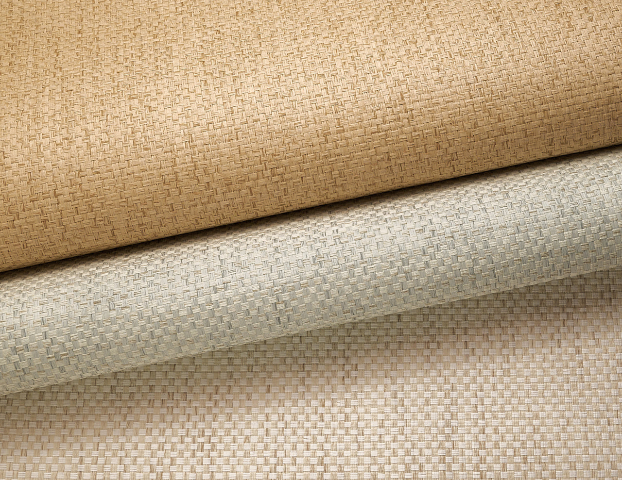 Purchase Phillip Jeffries Wallpaper - 35202, Wellington Weave - Warm Beige1