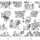 Purchase Phillip Jeffries Wallpaper - 28901, Toulouse Toile - Midnight Stroll 3
