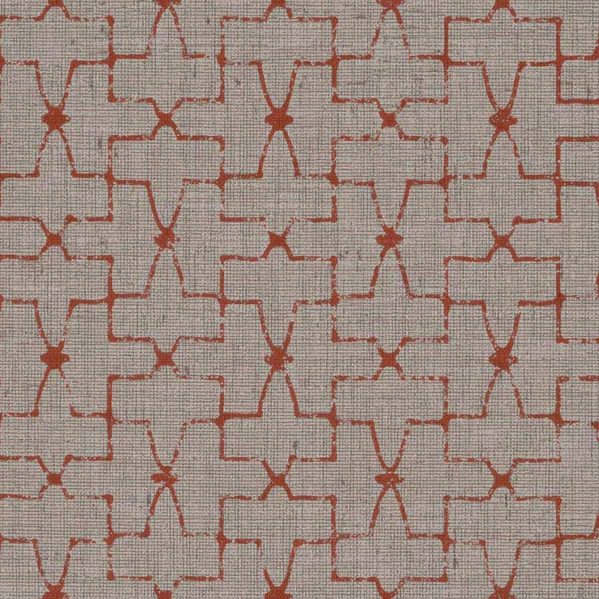 Purchase 7990 Vinyl Gateway Red Terrace Grasscloth by Phillip Jeffries Wallpaper