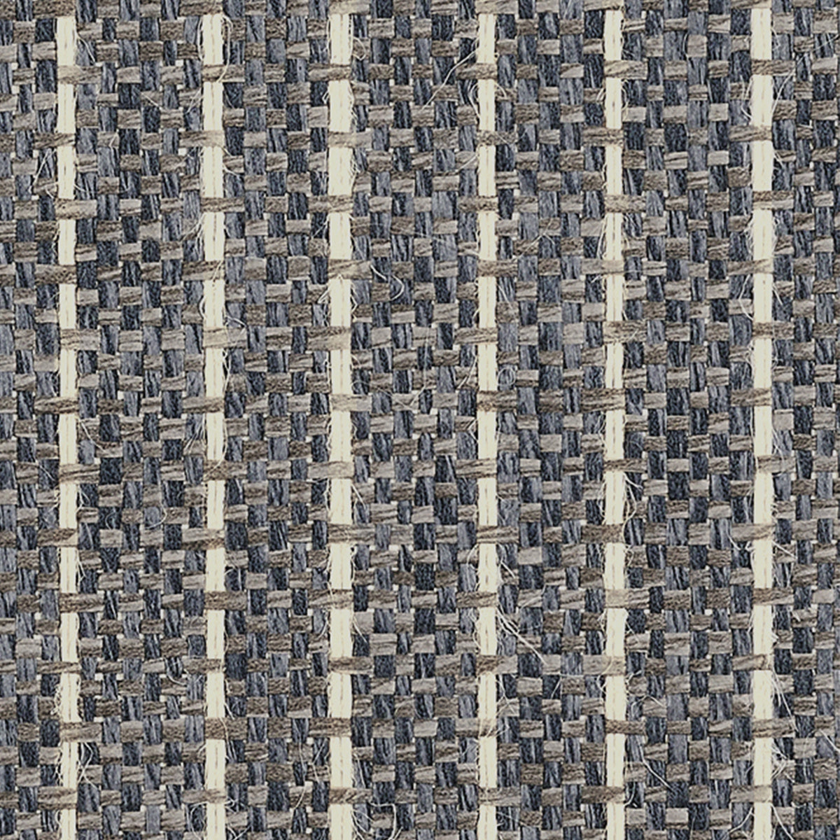 Purchase Phillip Jeffries Wallpaper - 10110, Origin Ticking Stripe - Charcoal And Tan 