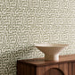 Purchase Phillip Jeffries Wallpaper - 40803, Rosetta - Sage Ink On Vinyl Paperweave2