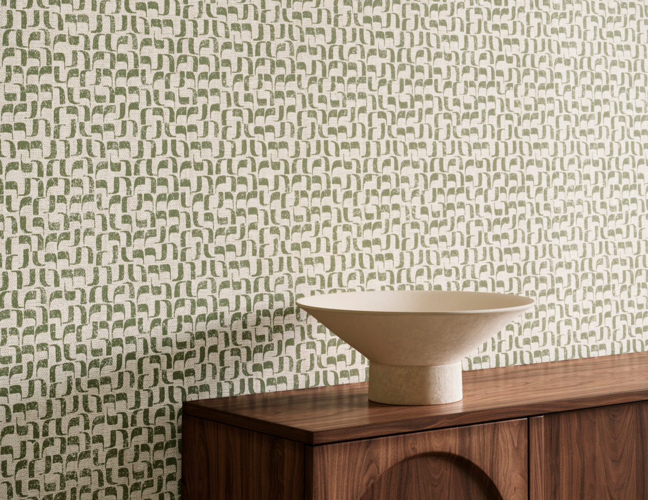 Purchase Phillip Jeffries Wallpaper - 40803, Rosetta - Sage Ink On Vinyl Paperweave2
