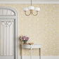 Purchase Phillip Jeffries Wallpaper - 40602, Charmed - Lemon Veil On Woven Walls2