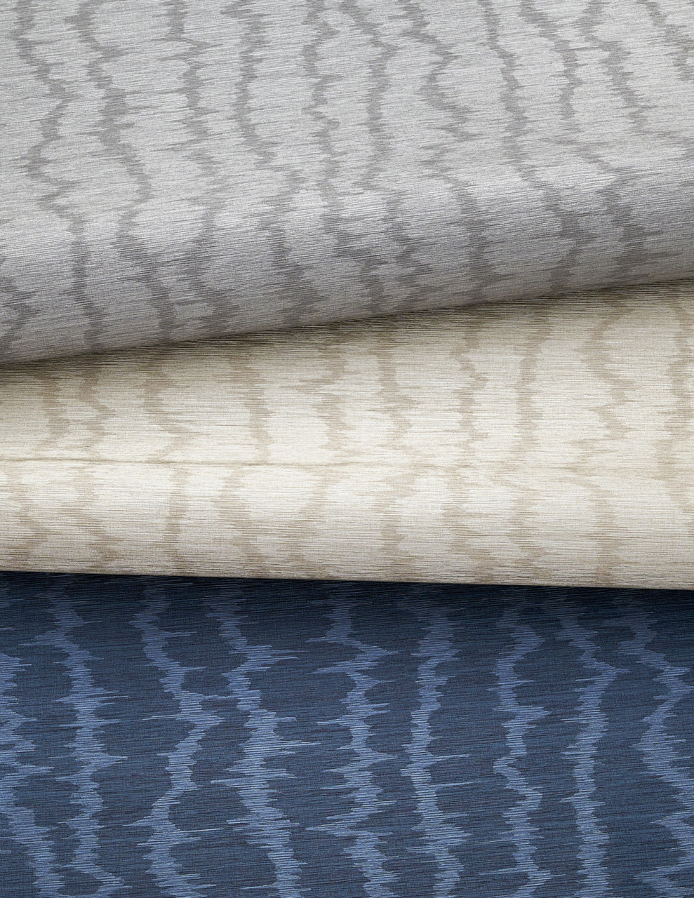 Purchase Phillip Jeffries Wallpaper - 10194, Vinyl Moire Stripe - Khaki Time 1