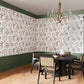 Purchase Phillip Jeffries Wallpaper - 40402, Posy - Mauve Meadow On Sateen Club2