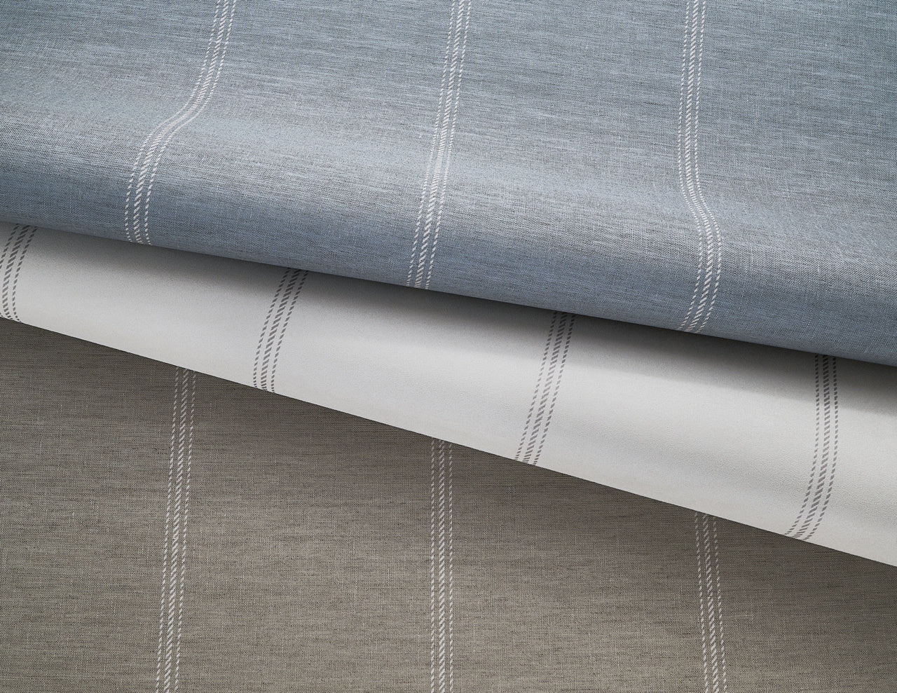 Purchase Phillip Jeffries Wallpaper - 10722, Jackson Stripe - White On Rust 1