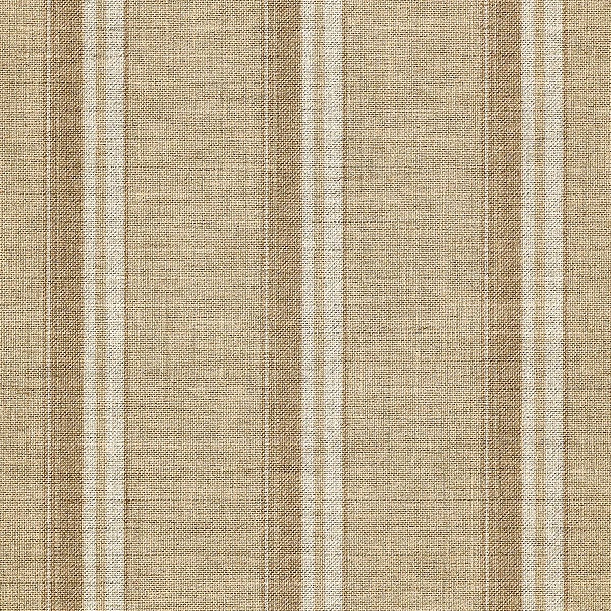 Purchase Phillip Jeffries Wallpaper - 10737, Prairie Stripe - White On Camel 